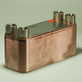 Intercambiador de calor de placas brasadas - PWT series - Universal Hydraulik GmbH - líquido-líquido / para la industria