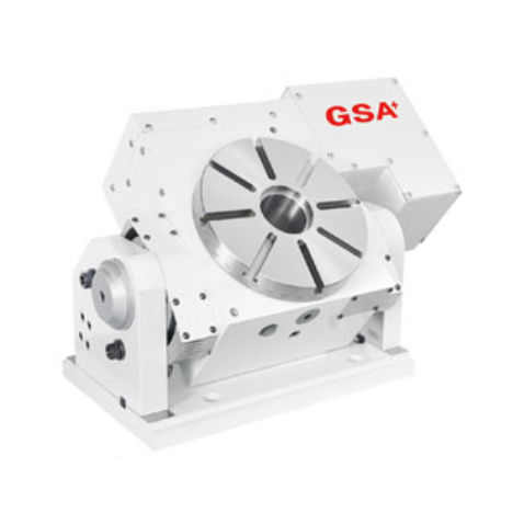 Mesa rotativa manual - CNCMT-200 - GSA TECHNOLOGY - inclinable / para fresado / CNC