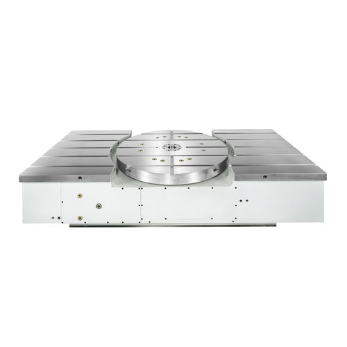 Mesa rotativa accionada por motor - HRT-400 - GSA TECHNOLOGY - horizontal / para centro de mecanizado / CNC
