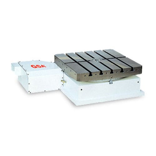 Mesa rotativa accionada por motor - HIT-400 - GSA TECHNOLOGY - horizontal / para centro de mecanizado / CNC