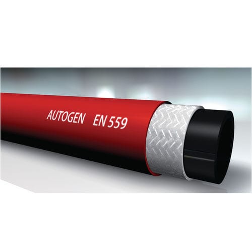 Manguera para acetileno - AUTOGEN ROT - HANSA FLEX AG - para gas / de caucho sintético / lisa