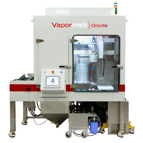 Cabina de chorro de arena húmedo - Oncilla Cub - Vapormatt - robotizada / robusta / de acero inoxidable
