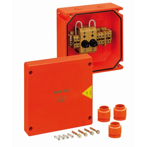 Caja de conexiones de pared - WKE 300 8 x 6² 2FS - Spelsberg - libre de halógenos / resistente al fuego / resistente a las intemperies