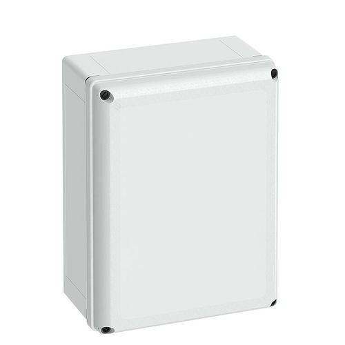 Caja de pared - GEOS-L 3040-18-o - Spelsberg - rectangular / de policarbonato / de vidrio