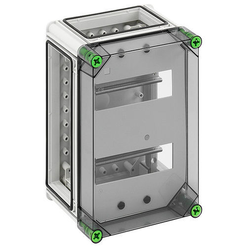 Caja eléctrica para rack para distribución eléctrica - GTA 116-t  - Spelsberg - de pared / de policarbonato / preensamblada