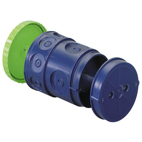 Caja de conexiones de tubo - U 120 K GRO-3 - Spelsberg - para colocación en hormigón / IP30 / de polipropileno