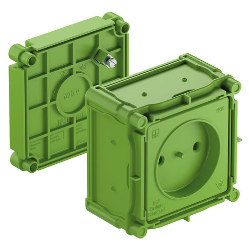 Caja de conexiones de pared - BS 1 - Spelsberg - para colocación en hormigón / resistente a las inclemencias / IP30