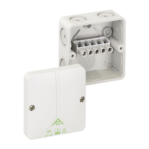 Caja de conexiones de pared - Abox 025 AB-2,5² - Spelsberg - libre de halógenos / resistente a las intemperies / IP65