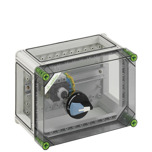 Caja para interruptores seccionadores - GTE 106 - Spelsberg - de pared / rectangular / de plástico