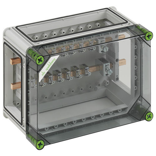 Caja de pared - GSi 123-NPE  - Spelsberg - rectangular / de policarbonato / para electroductos