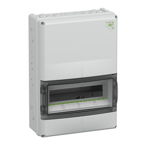 Caja eléctrica para rack para distribución eléctrica - AK 14 Plus - Spelsberg - de policarbonato / a prueba de choques / IP65