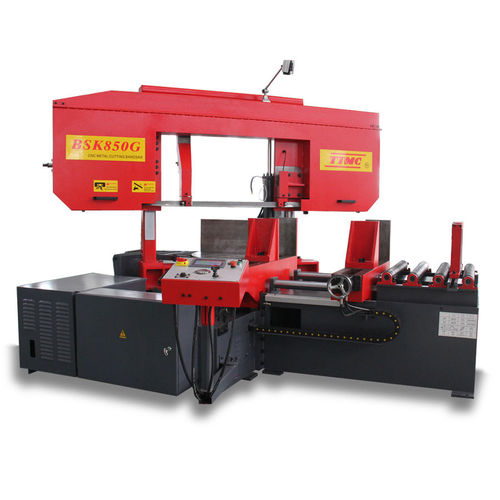 Máquina de aserrar de cinta - BS-850G - Tengzhou Tri-Union Machinery Co., Ltd. - para metales / CNC / de bastidor