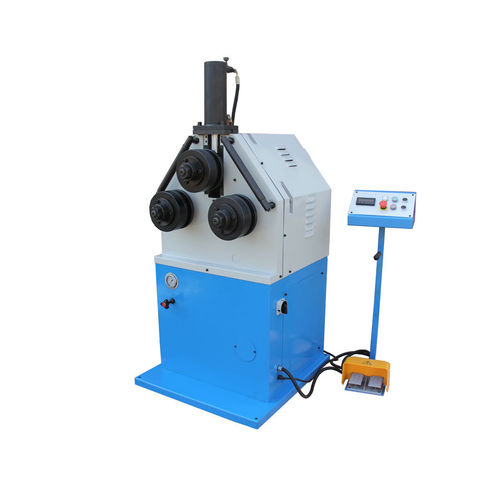 Máquina curvadora hidráulica - HRBM-50HV - Tengzhou Tri-Union Machinery Co., Ltd. - de tubos / con 3 rodillos motores / horizontal