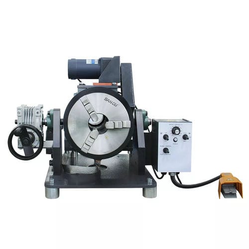 Posicionador de soldadura motorizado - WP-100T  - Tengzhou Tri-Union Machinery Co., Ltd. - rotativo / 2 ejes