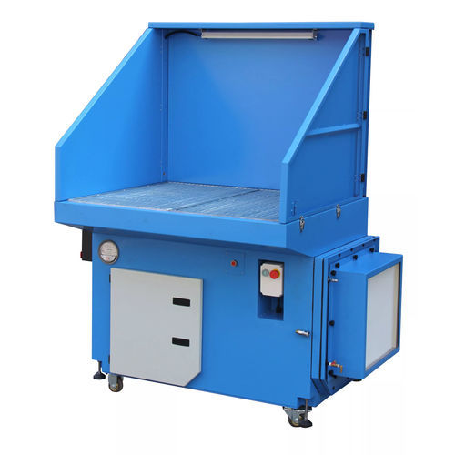 Mesa aspirante para soldaduras - MDT-4840 - Tengzhou Tri-Union Machinery Co., Ltd. - móvil