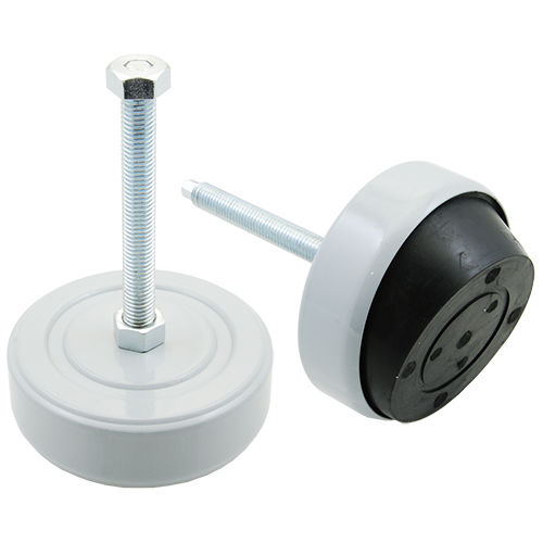 Pie de máquina - WDS 693 series - WDS Component Parts - de caucho / de acero zincado / de nivelación