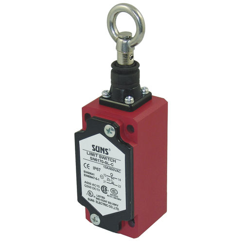 Interruptor de seguridad - SN6170 - SUNS - con tracción de cable / unipolar / IP67