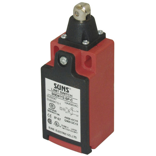 Interruptor de final de carrera IP67 - SND4112 - SUNS - de seguridad / compacto / mecánico