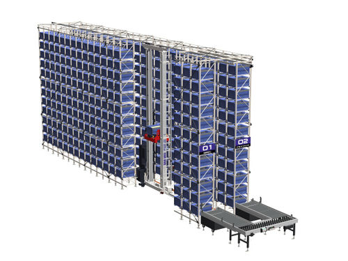 Almacén automático vertical - Micro Retriever® - Daifuku webb - para almacén