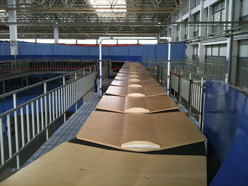 Clasificador automático - 2 m/s - Daifuku webb - con bandeja basculante