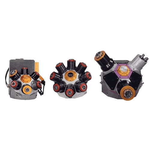 Torreta de herramientas de corona - TR series - PIBOMULTI S.A - axial / radial / servoaccionada