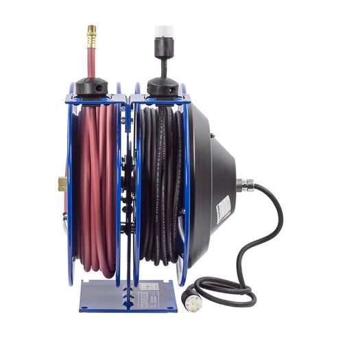 Enrollador de tubo - C AIR-ELECTRIC SERIES - Coxreels - retráctil / para agua / para aire