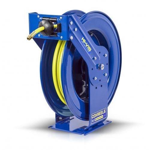 Enrollador de tubo - T HI-VIS SERIES - Coxreels - para cable eléctrico / de cable de toma de tierra / retráctil