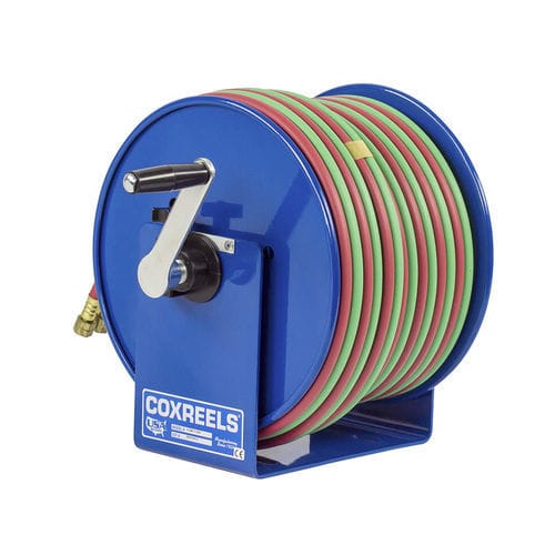 Enrollador de tubo - 100W SERIES  - Coxreels - de manivela / para obra de construcción / para aplicaciones de soldadura