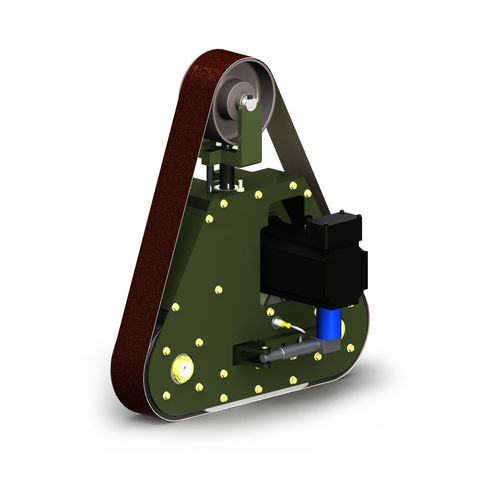 Lijadora de banda - RBS372 series - Pushcorp - eléctrica / con regulación de velocidad