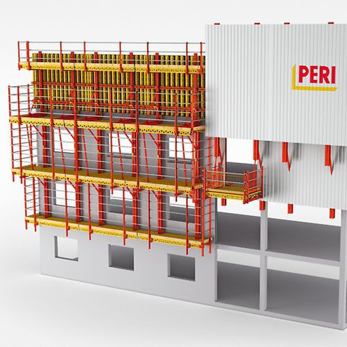 Encofrado de trepa - RCS - PERI - de tabiques / de losas