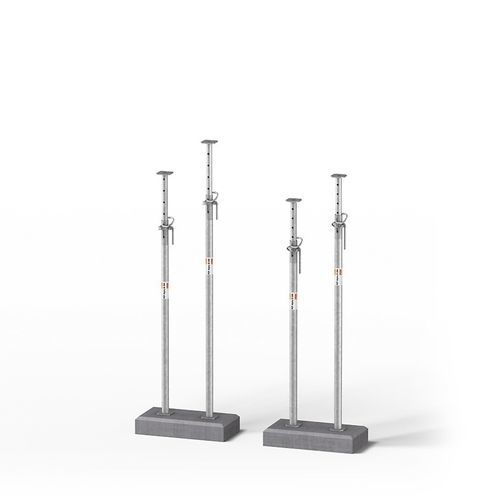 Puntal tubular - PEP Alpha-2 - PERI - de acero / de losas