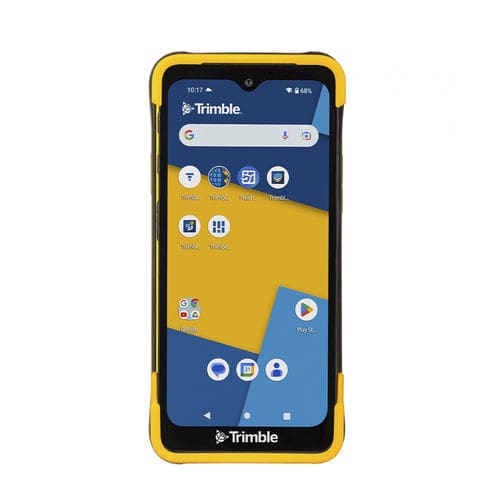 Teléfono inteligente industrial 5G - TDC6 - Trimble - 6,3" / IP67 / para topografía