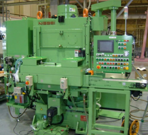 Rectificadora de piezas para procesar - VP-4S - Nissei Industry Corporation - horizontal / CNC / de superficie con muela doble