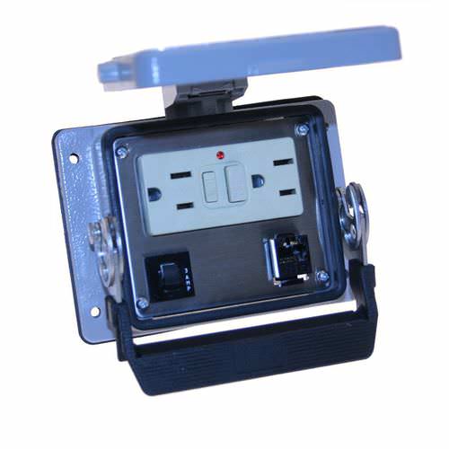 Conector RF - GF-RJ45-R-32   - Mencom Corporation - RJ45 / cuadrado / enchufe