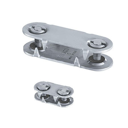 Grapa para cintas transportadoras transportadora placa sólida con tuercas - RP1C-RRK - FLEXCO - de cemento / de arena / de carbón pulverizado