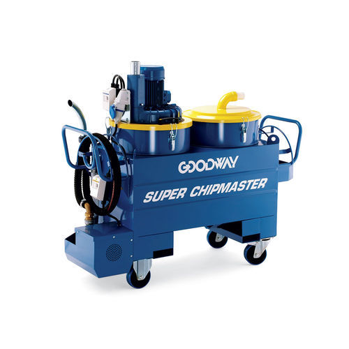 Aspirador industrial - DV-CM4A - Goodway - de aceite y virutas / trifásico / móvil