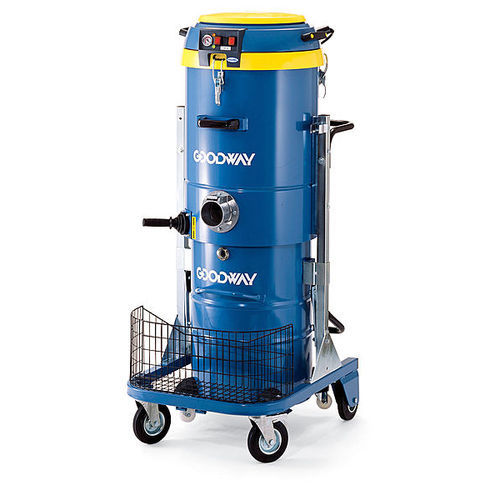 Aspirador industrial - DV-E series - Goodway - en seco / monofásico / móvil