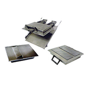 Placa magnética para la clasificación de metales - BUNTING - rectangular / de cerámica