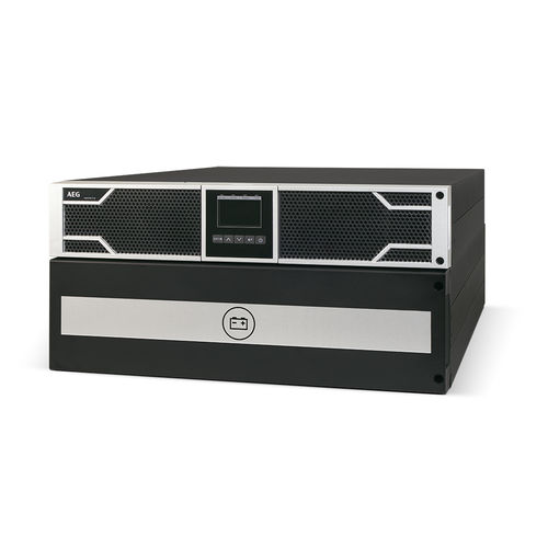 Ondulador UPS de doble conversión - Protect D 2000 - AEG Power Solutions - monofásico / con pantalla LCD / modo ECO