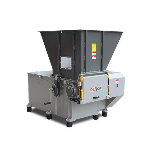 Destrozador primario - V series - Genox Recycling Tech (China) Co., Ltd. - de 1 eje / para madera / de metal