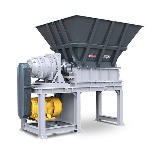 Destrozador primario - YS series - Genox Recycling Tech (China) Co., Ltd. - de 1 eje / de plástico / para par elevado