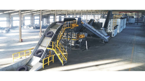 Unidad para reciclado de neumáticos - Genox Recycling Tech (China) Co., Ltd. - de alta capacidad