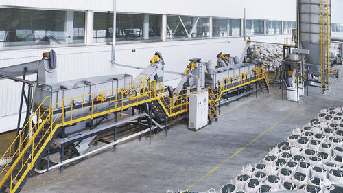 Sistema de lavado de agua - Genox Recycling Tech (China) Co., Ltd. - automático / para aplicaciones higiénicas / para basuras municipales