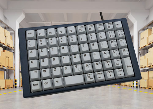 Teclado de mesa - NX520-09-NX-58T-MGEH-USB-AZF1F12-01 - NICONIX - de tecla mecánica / industrial / para la construcción