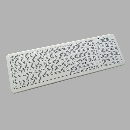 Teclado de mesa - SF09-02W-01 - NICONIX - de tecla mecánica / de membrana / para aplicaciones médicas