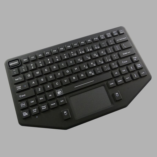 Teclado de mesa - InduBoard 253-VM - NICONIX - de tecla mecánica / con alfombrilla táctil / industrial