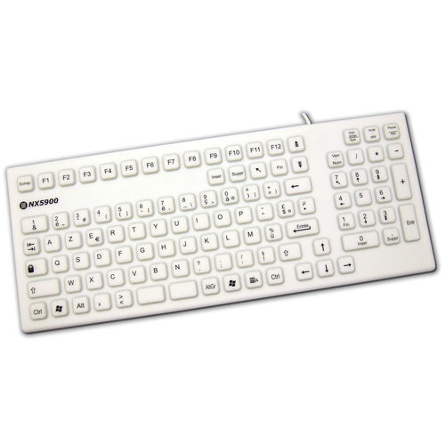 Teclado de mesa - KG20234 - NICONIX - de tecla mecánica / 105 teclas / industrial