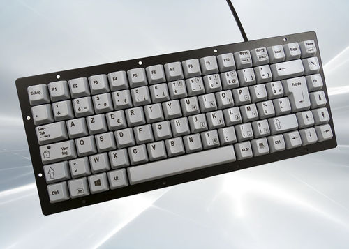 Teclado de mesa - NX554-02  - NICONIX - de tecla mecánica / 86 teclas / industrial