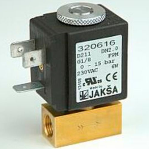 Electroválvula de control directo - D210 - JAKSA SOLENOID VALVES - de 2 vías / NC / agua