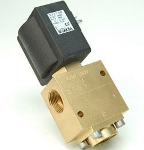 Electroválvula de alto caudal - D327 - JAKSA SOLENOID VALVES - de control directo / de 3 vías / NC